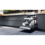 Bauknecht teilintegrierter Geschirrspüler: 60 cm, Farbe Edelstahl - BBO 3T133 P X CH – Bild 3