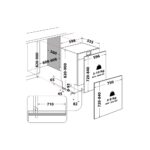 Bauknecht vollintegrierter Geschirrspüler: 60 cm, Farbe Schwarz - BK7IC15B2M6LSC0CH – Bild 6