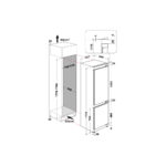 Bauknecht Einbau-Kühl-Gefrierkombination - BKC18D011V1 LH – Bild 7