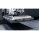 Bauknecht vollintegrierter Geschirrspüler: 45 cm Kompaktgerät, Farbe Edelstahl - BSIO 3O35 PFE X CH – Bild 3