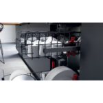 Bauknecht vollintegrierter Geschirrspüler: 45 cm Kompaktgerät, Farbe Edelstahl - BSIO 3O35 PFE X CH – Bild 2