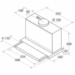 Bauknecht Flachschirmhaube - DBAH 65 LM X – Bild 7