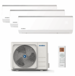 Kaisai Multisplit Set Fly 3x 2.6 kW mit 7.9 kW