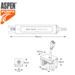 Aspen - Kondensatpumpe Silent + Mini Aqua – Bild 3