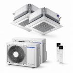 Set climatizzatore a cassetta Samsung WindFree™ Mini da 5,2 kW con unità esterna FJM da 10,0 kW